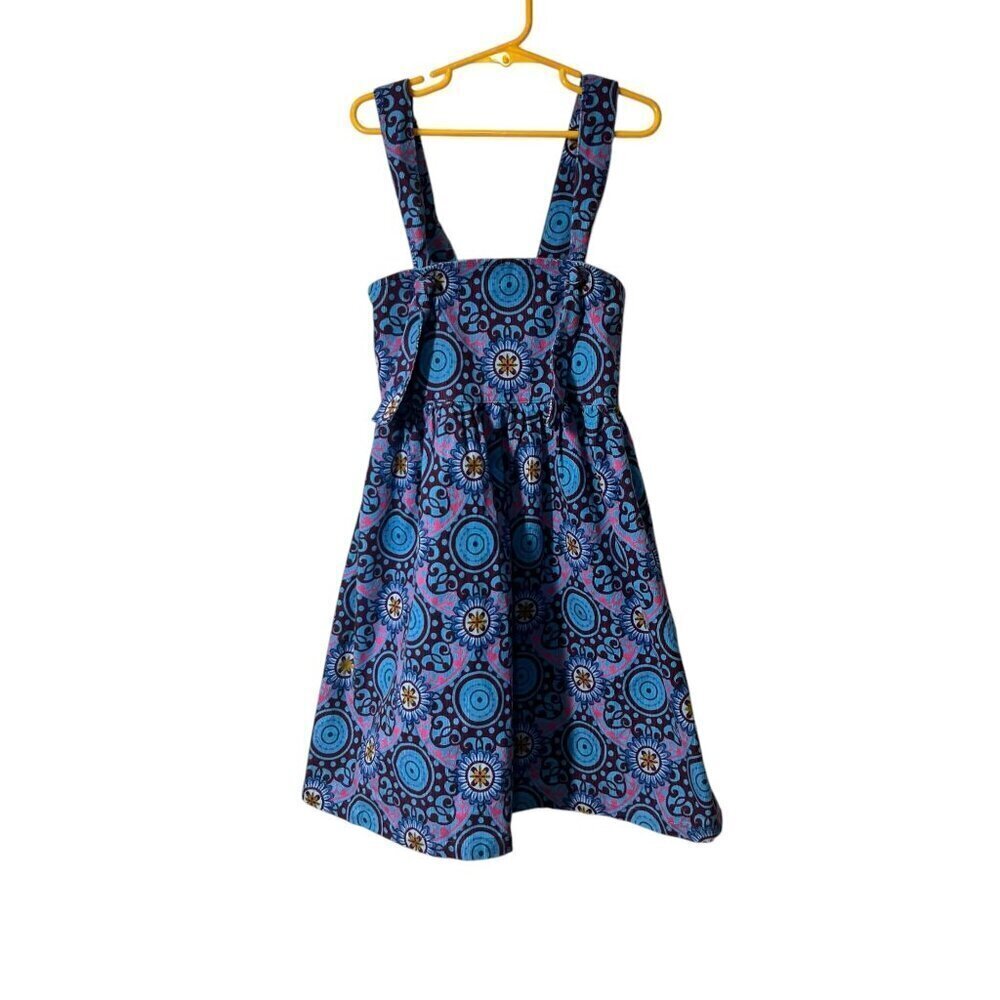 Matilda Jane Girls corduroy dress Adjustable Straps & Smocked Back size 8